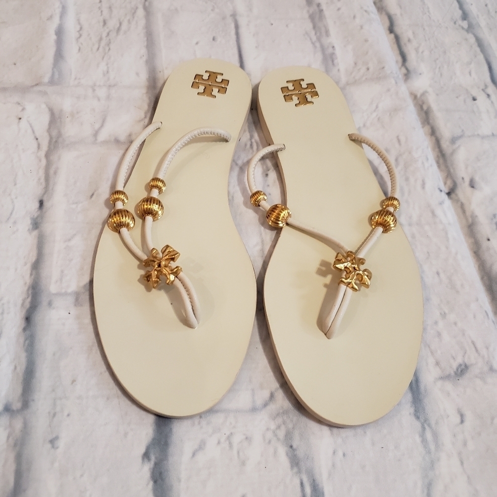 Tory Burch Capri Thong Sandal Size 8